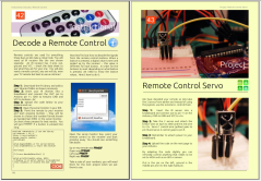 Remote control Servo project