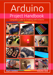 arduino project handbook Red cover